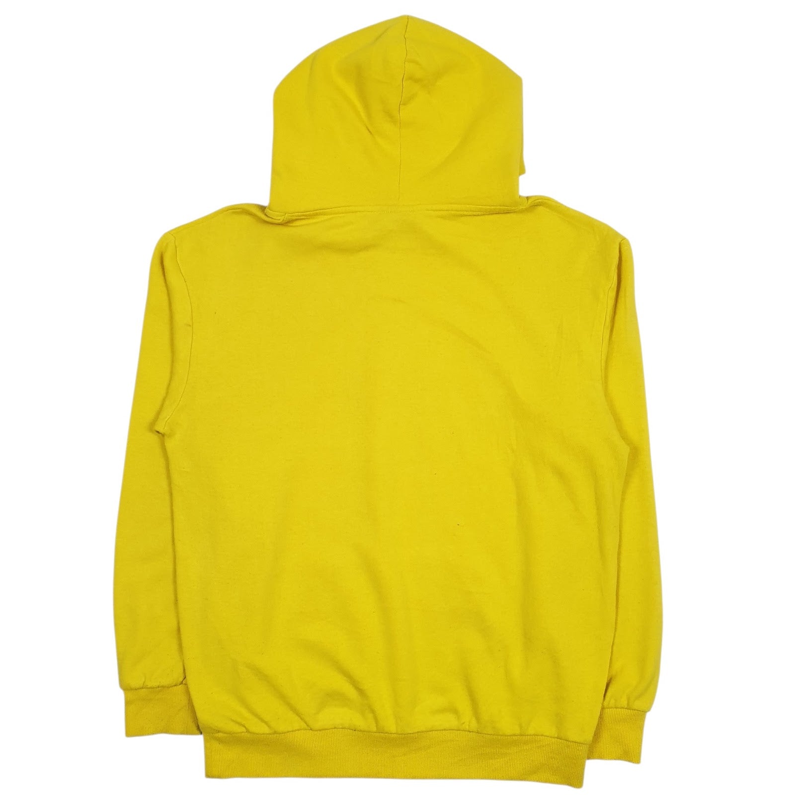 Mens Yellow Dickies Spellout Hoodie Jumper
