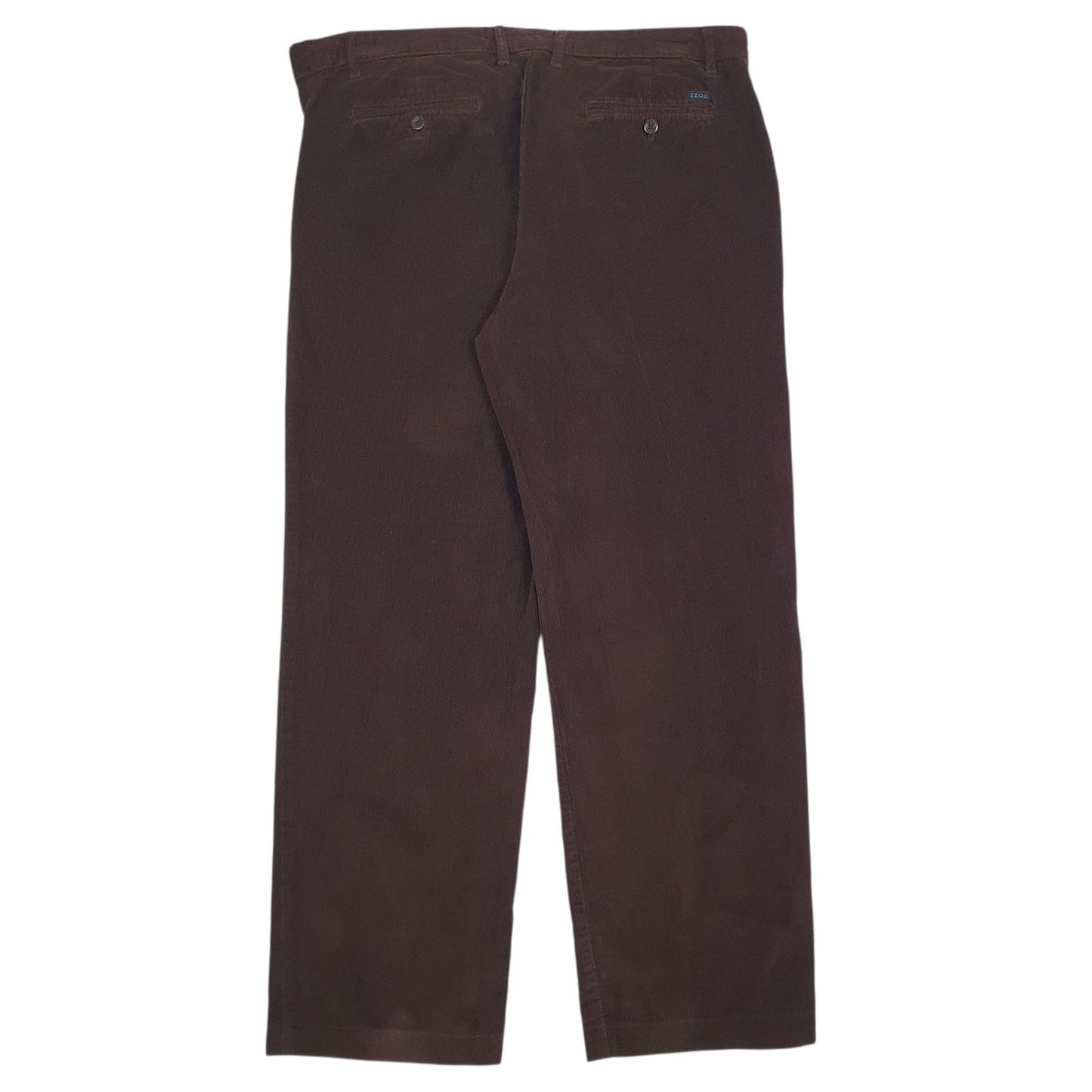 Mens Brown Izod   Trousers