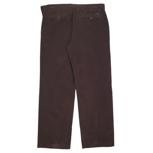Mens Brown Izod   Trousers