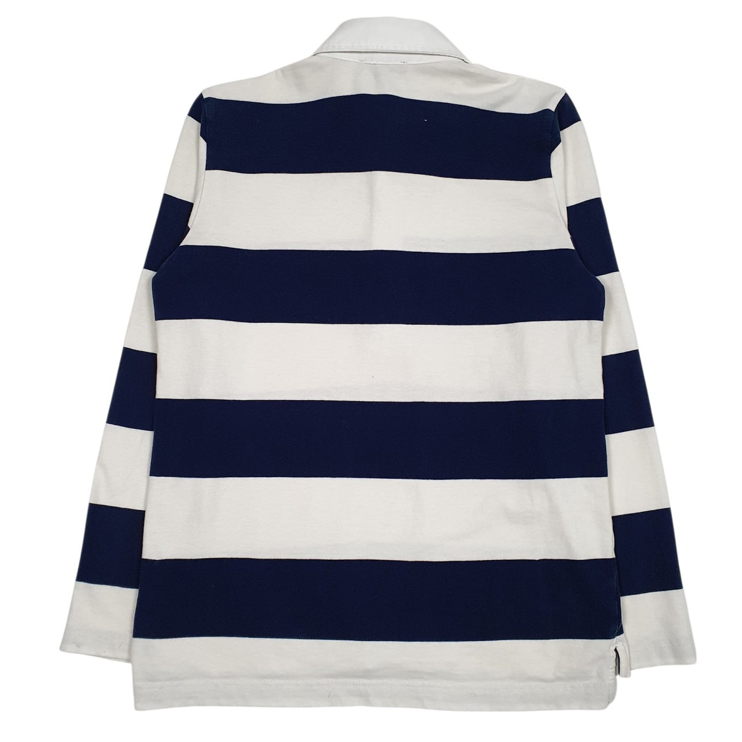 Mens White J Crew Rugby  Polo Shirt