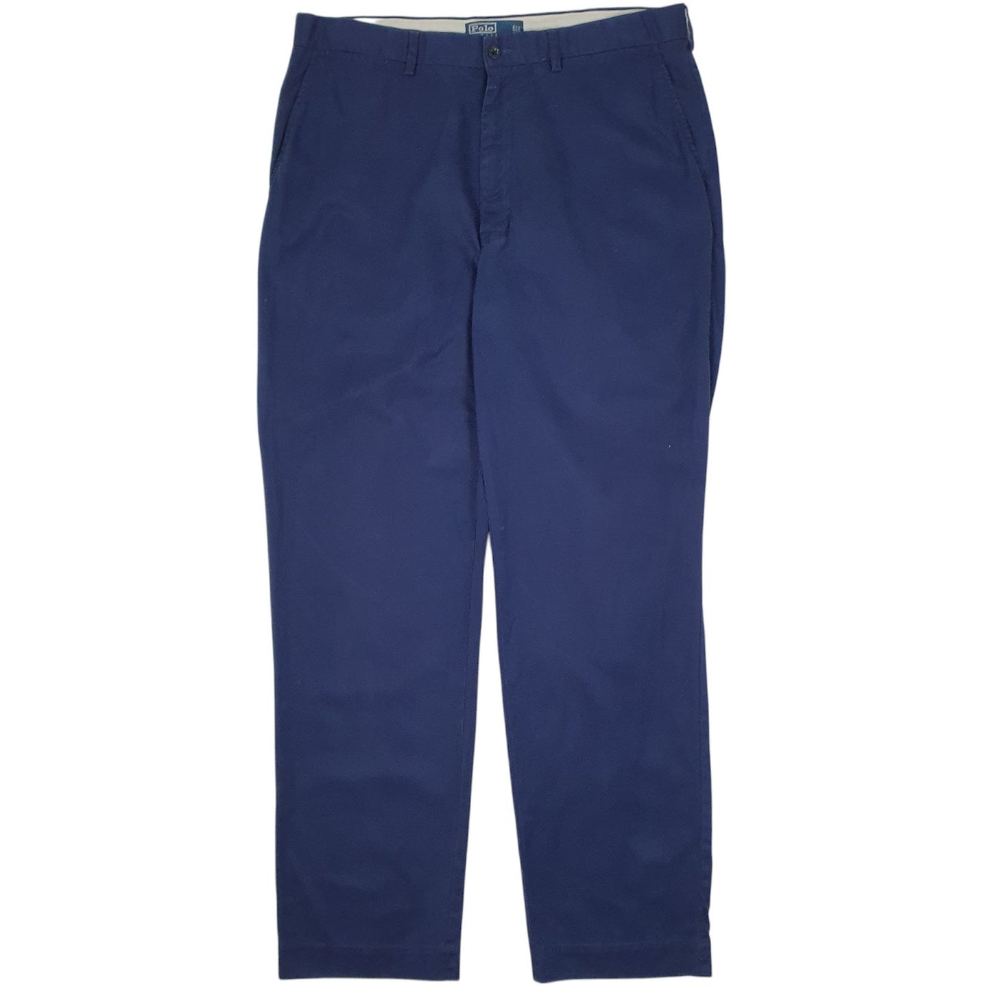 Mens Navy Polo Ralph Lauren Prospect Pant Vintage 00s Chino Trousers