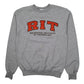 Mens Grey Champion RIT Rochester Crewneck Jumper