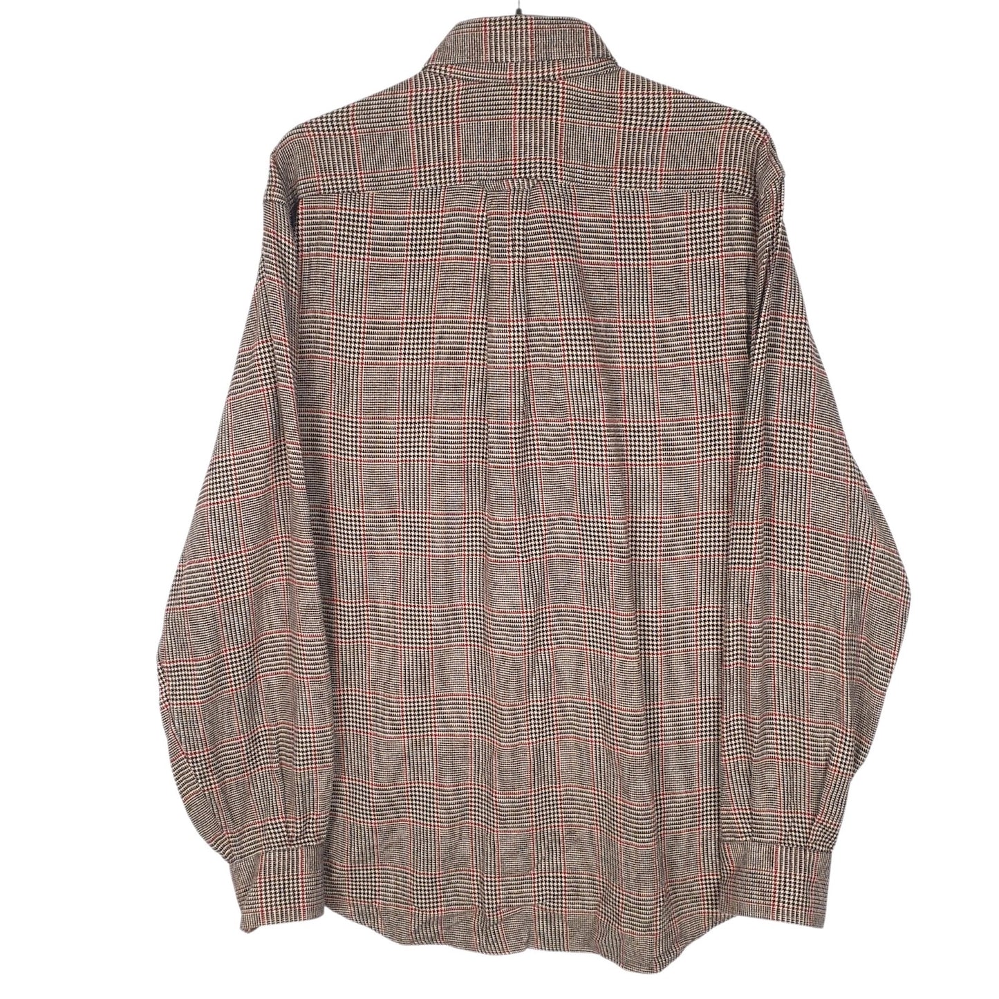 Mens Brown John Ashfield Flannel  Shirt