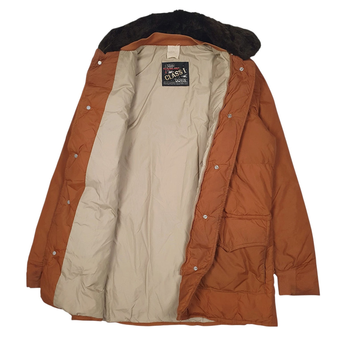 Mens Brown Walls Vintage 90s Blizzard Proof  Coat