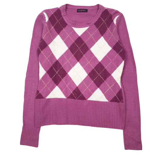 Womens Pink Kalamton  Crewneck Jumper