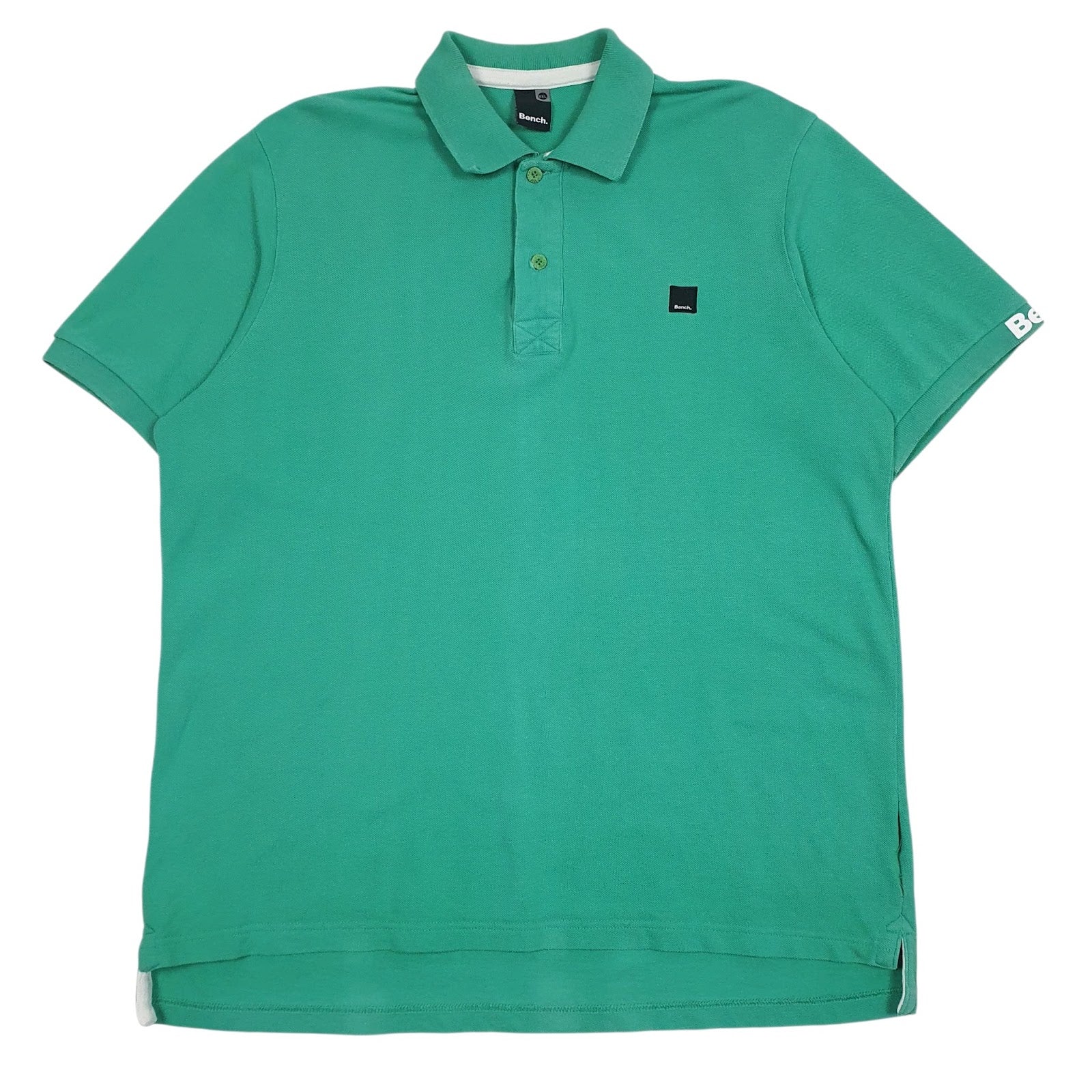 Mens Green Bench  Short Sleeve T Shirt