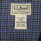 Mens Blue L.L.Bean   Shirt