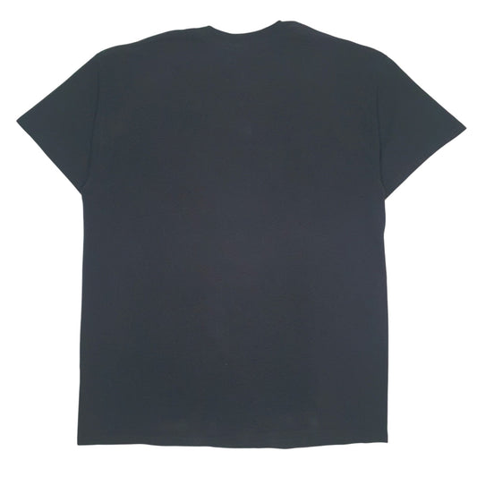 Mens Black Gildan NFL Superbowl Eagles Vs Patriots  T Shirt