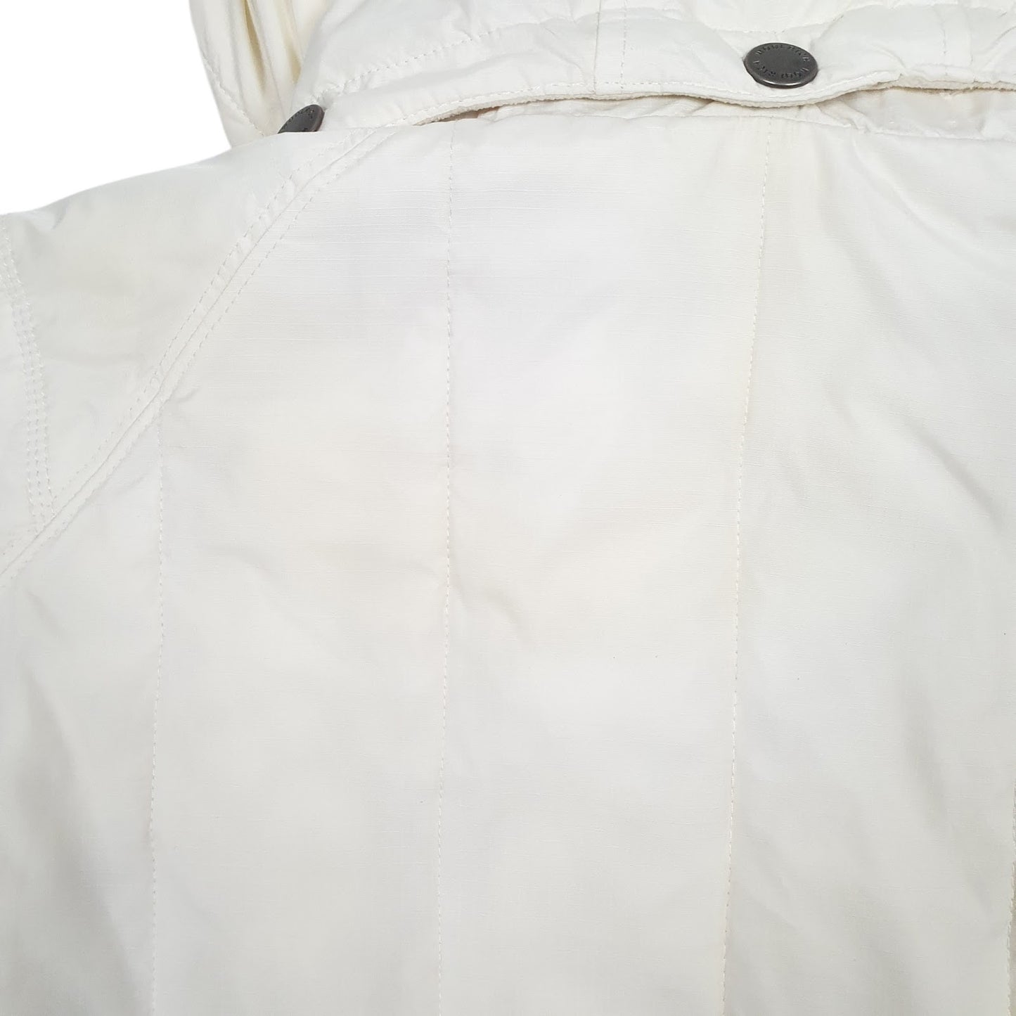 Womens White Woolrich Padded  Coat
