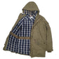 Mens Green Levis Padded  Coat