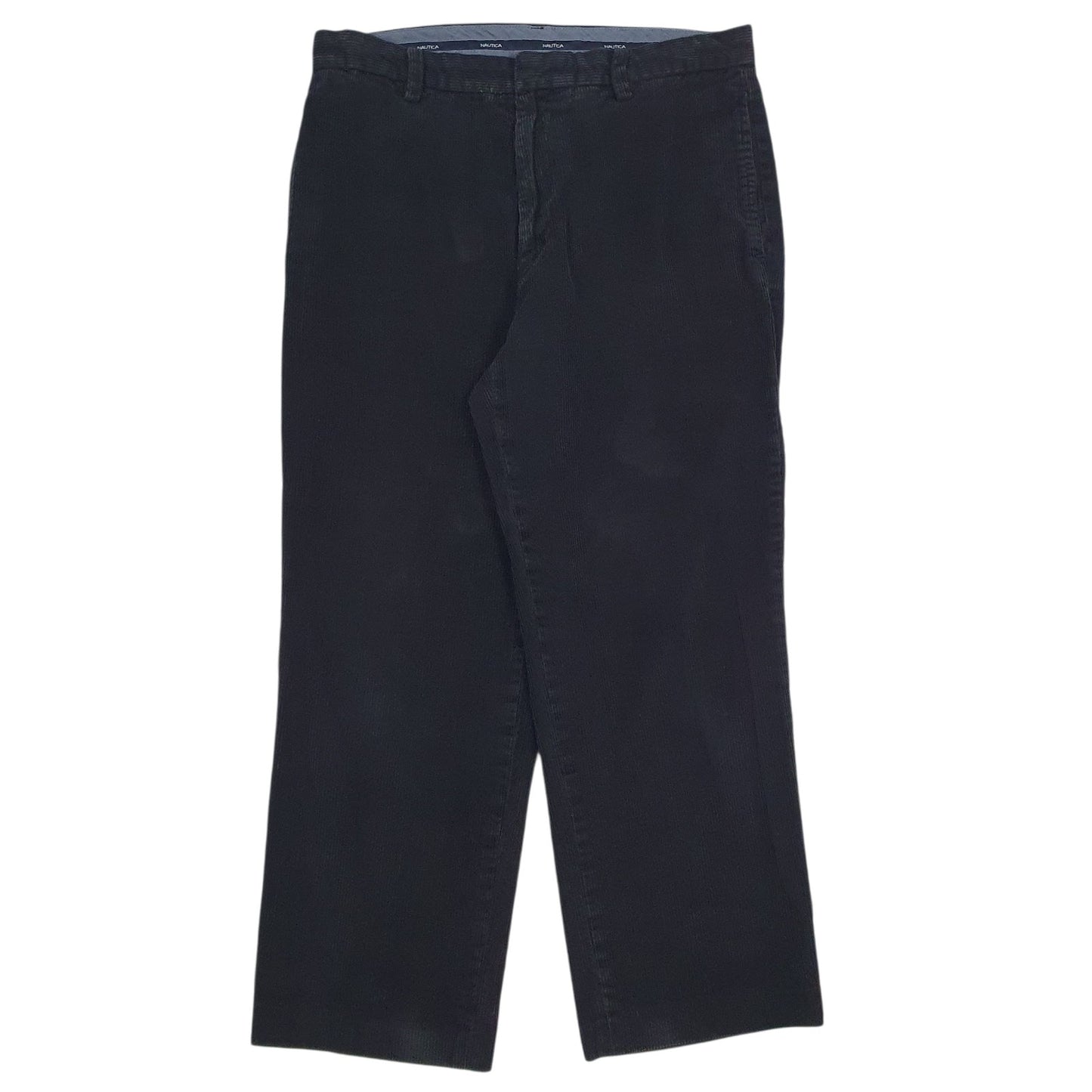 Mens Black Nautica  Corduroy Trousers