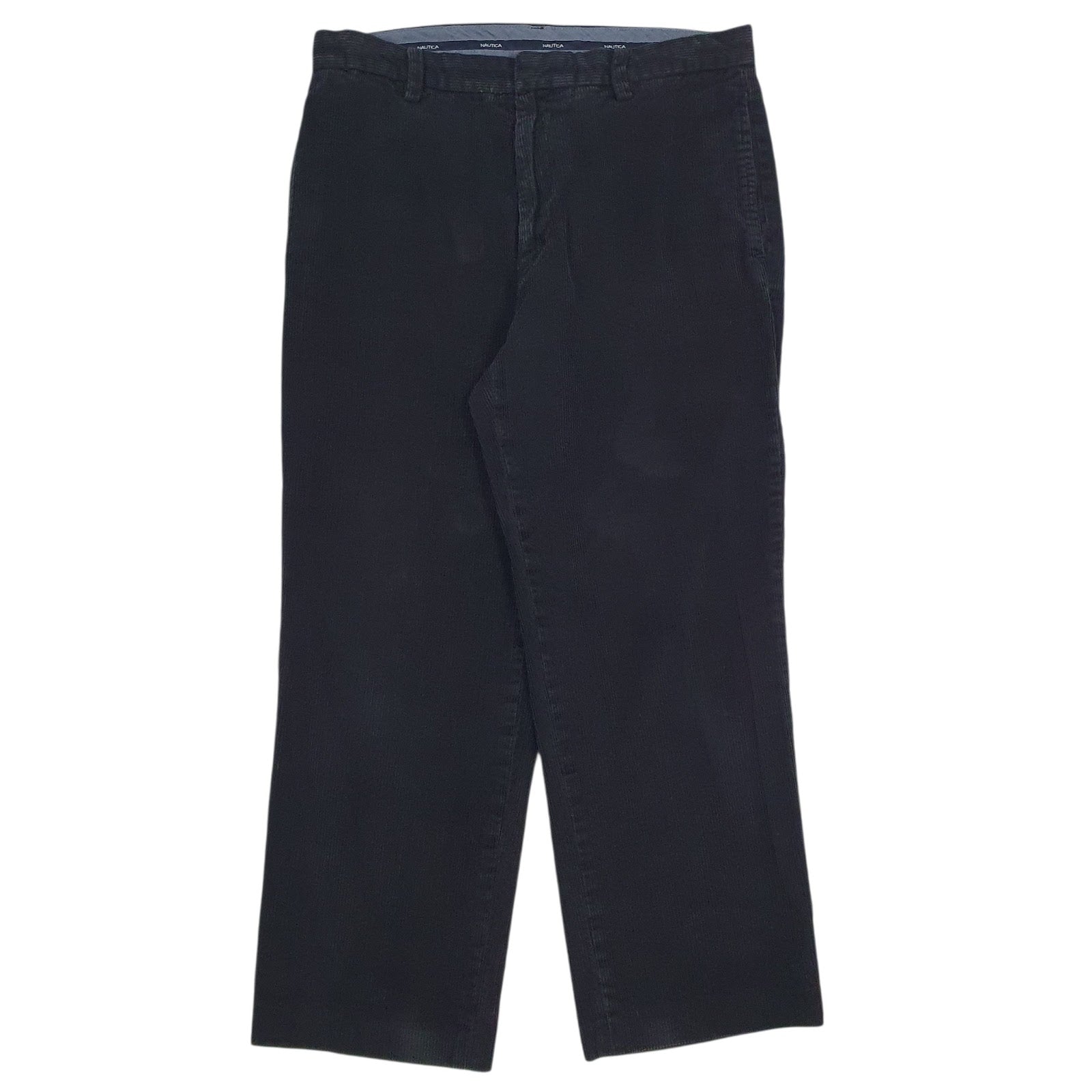 Mens Black Nautica  Corduroy Trousers