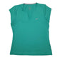 Womens Green Nike Dri Fit Short Sleeve T Shirt