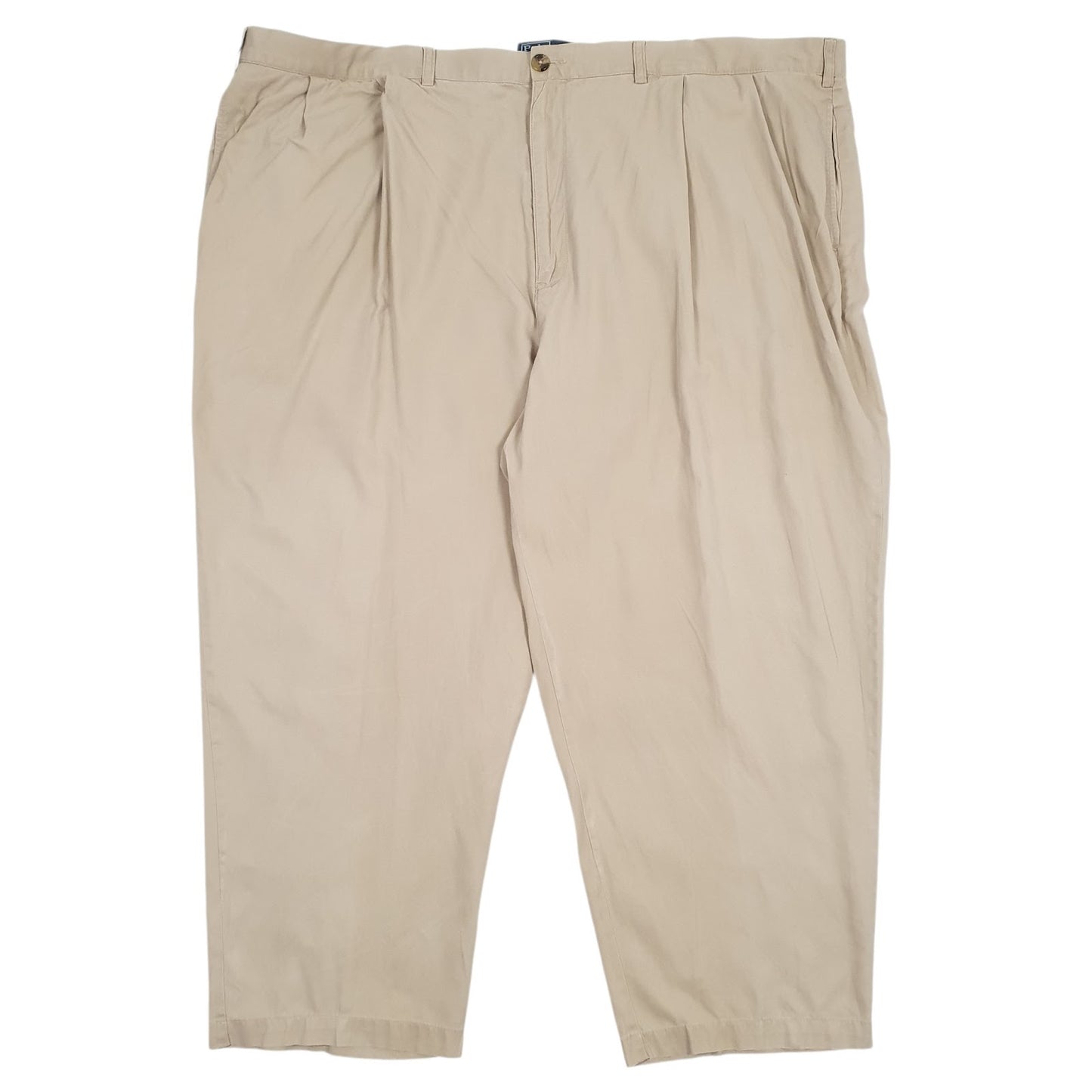 Mens Brown Polo Ralph Lauren Hammond Pant Pleated Chino Trousers
