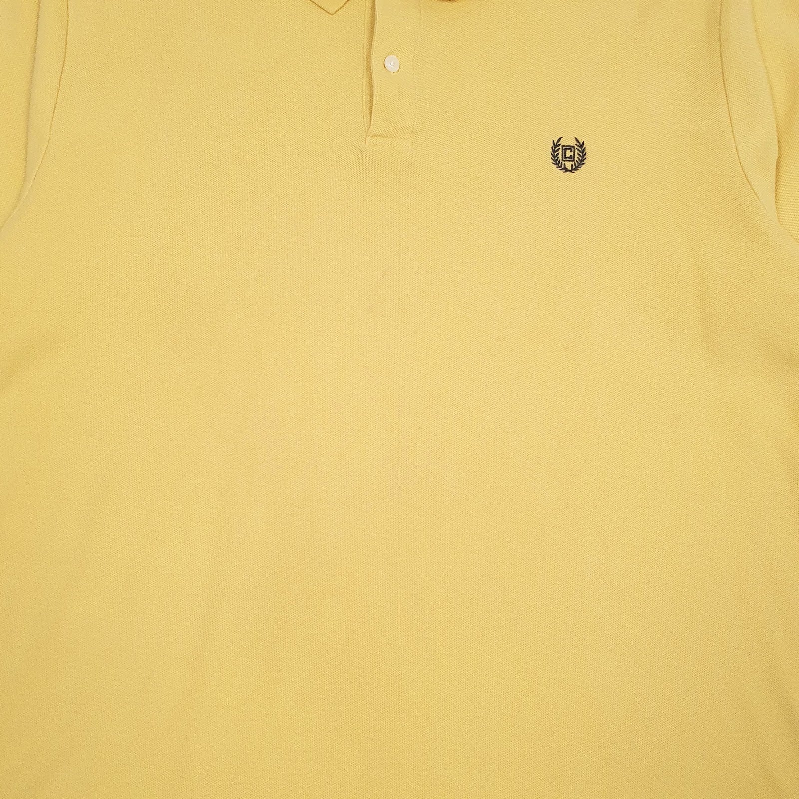 Mens Yellow Chaps   Polo Shirt