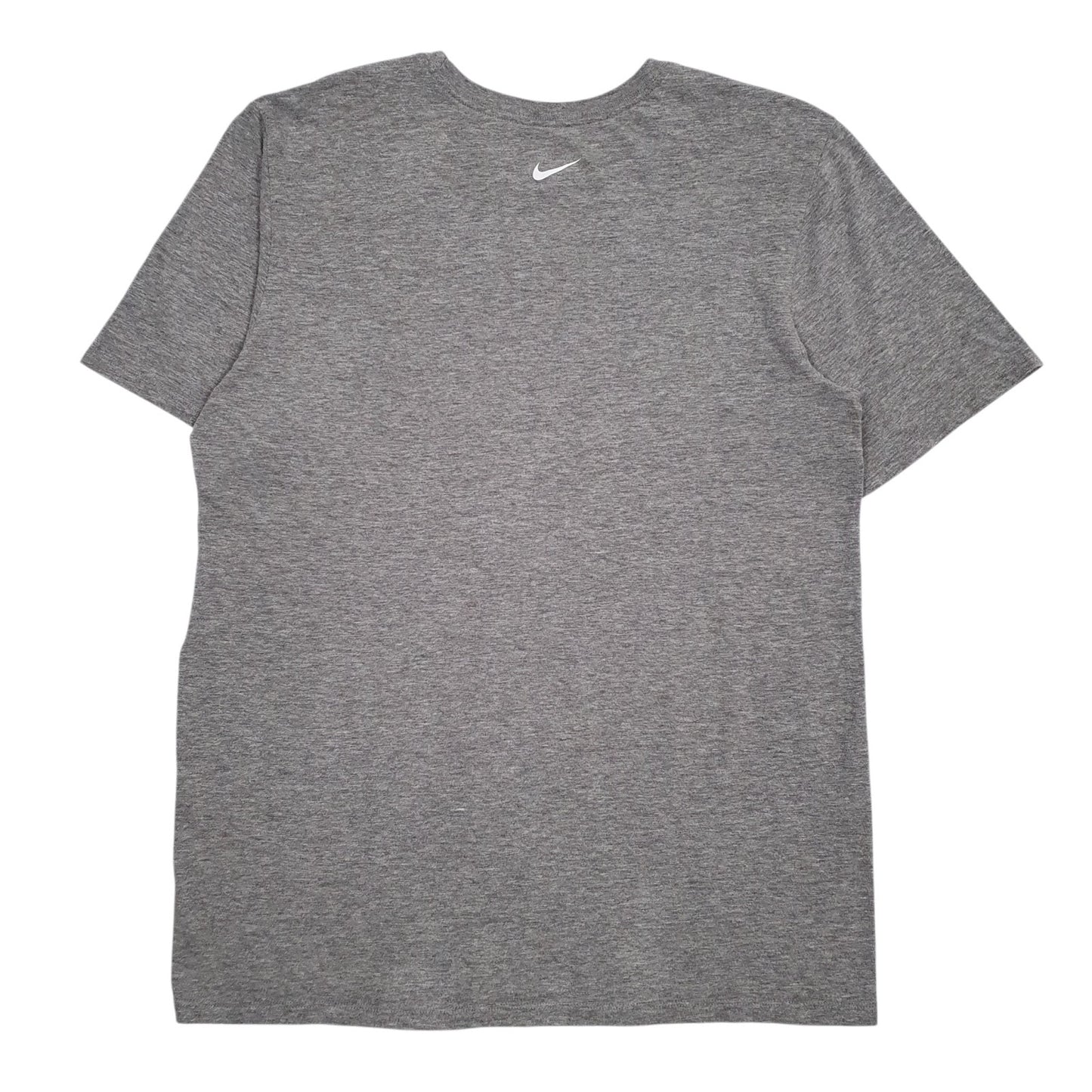 Mens Grey Nike  V Neck T Shirt