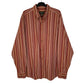 Mens Orange Eddie Bauer Vintage 00s Long Sleeve Shirt