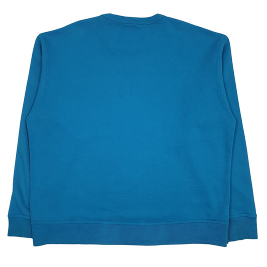 Mens Blue Champion  Crewneck Jumper