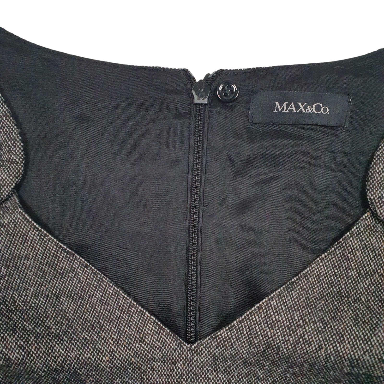 Womens Grey Max & Co   Dress