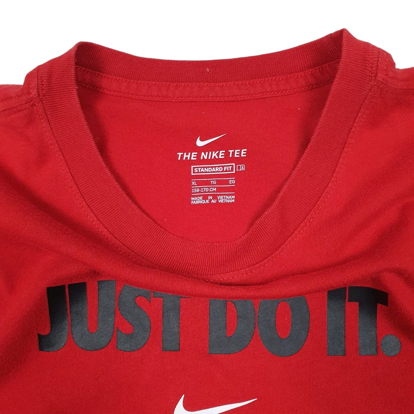 Mens Red Nike   T Shirt