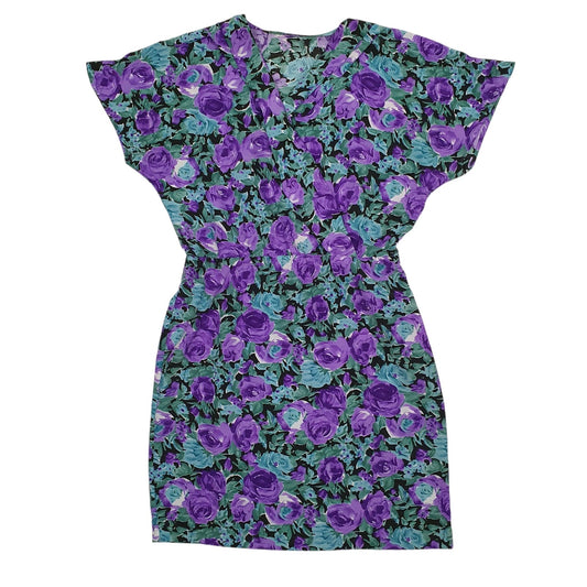 Womens Green Unbranded  Short Sleeve Dress
