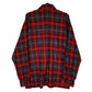 Mens Red Unbranded Vintage 90s Plaid Flannel  Shirt