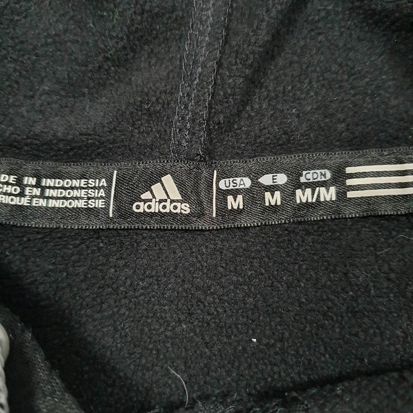 Mens Black Adidas Climawarm Hoodie Jumper