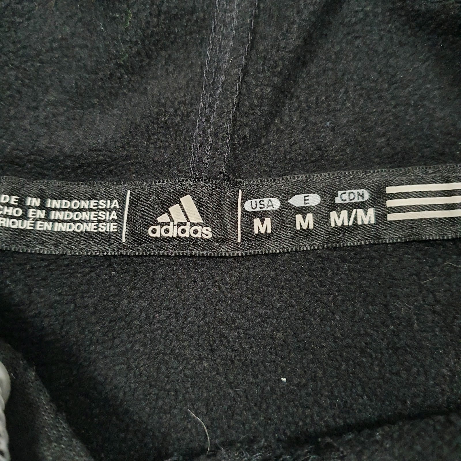 Mens Black Adidas Climawarm Hoodie Jumper