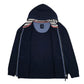 Womens Navy Crew Clothing Co Hoodie Full Zip Jumper
