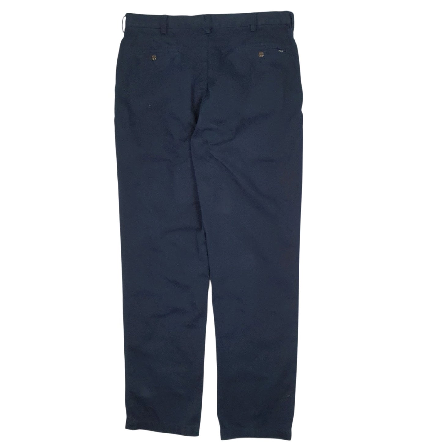 Mens Navy Polo Ralph Lauren Classic Fit Double Pleated  Trousers