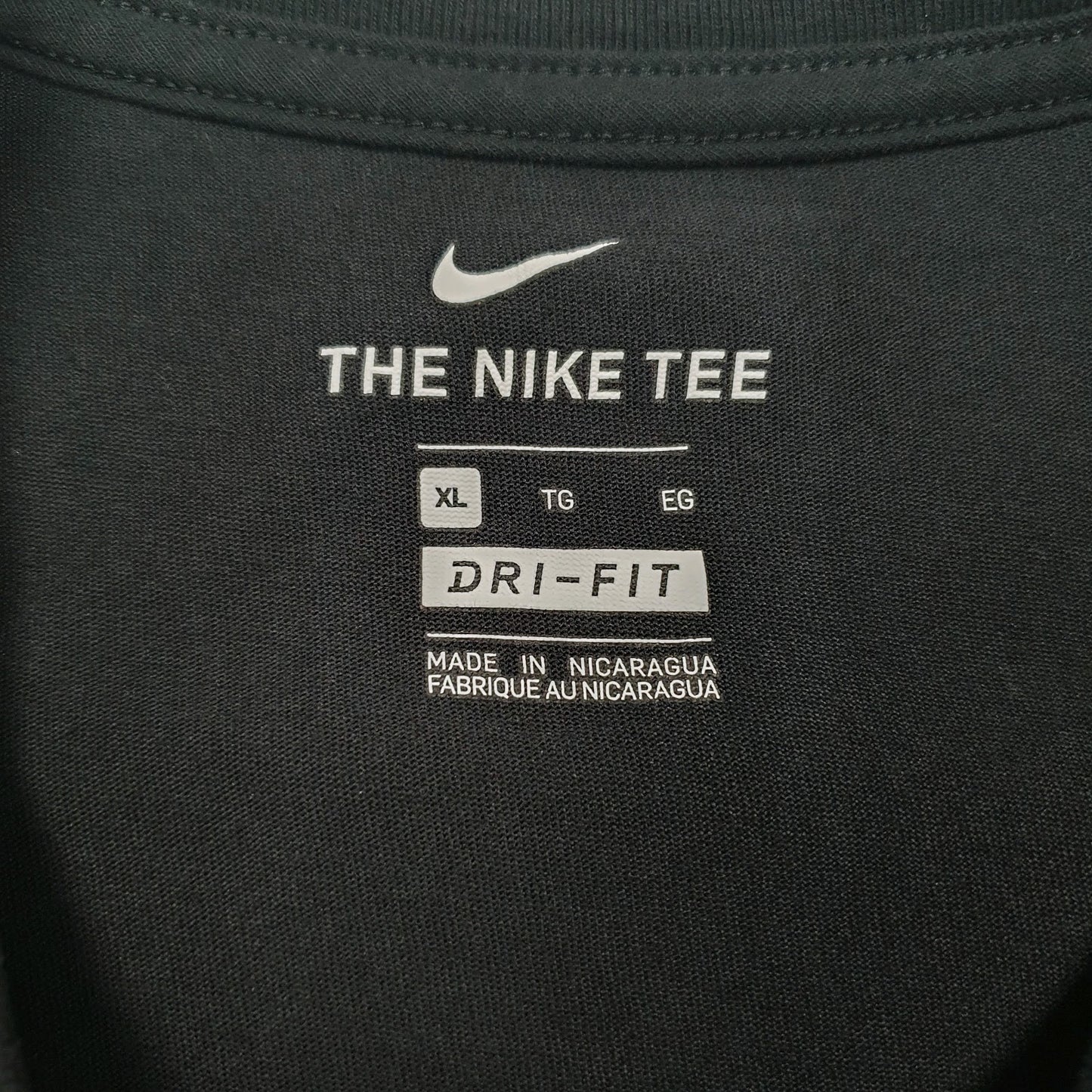 Mens Black Nike Dri-Fit NFL San Francisco Football  T Shirt