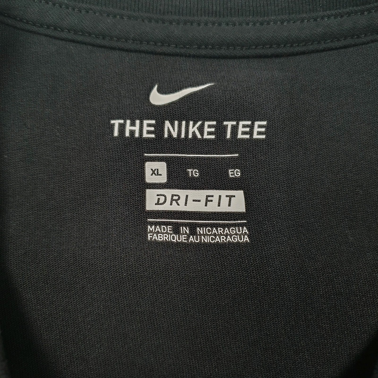 Mens Black Nike Dri-Fit NFL San Francisco Football  T Shirt