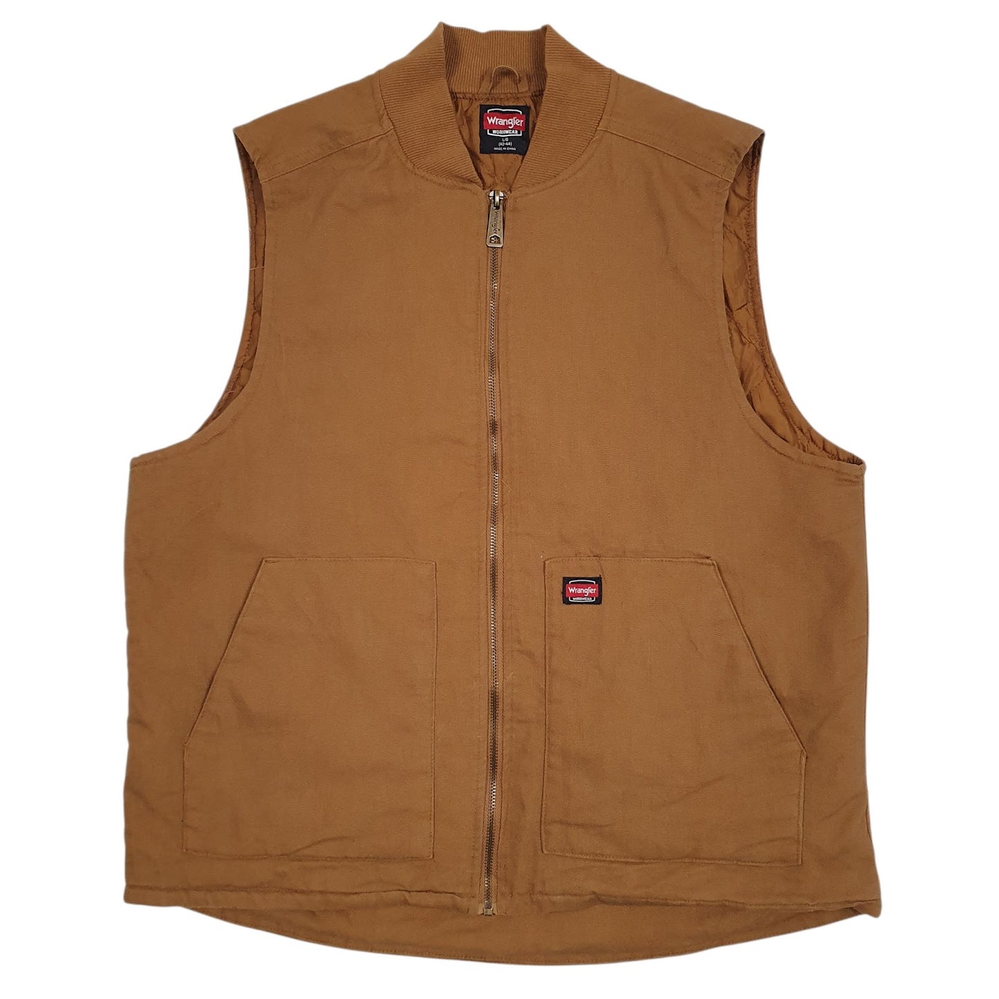 Mens Brown Wrangler Padded  Coat