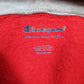 Womens Red Champion Spellout Hoodie Jumper