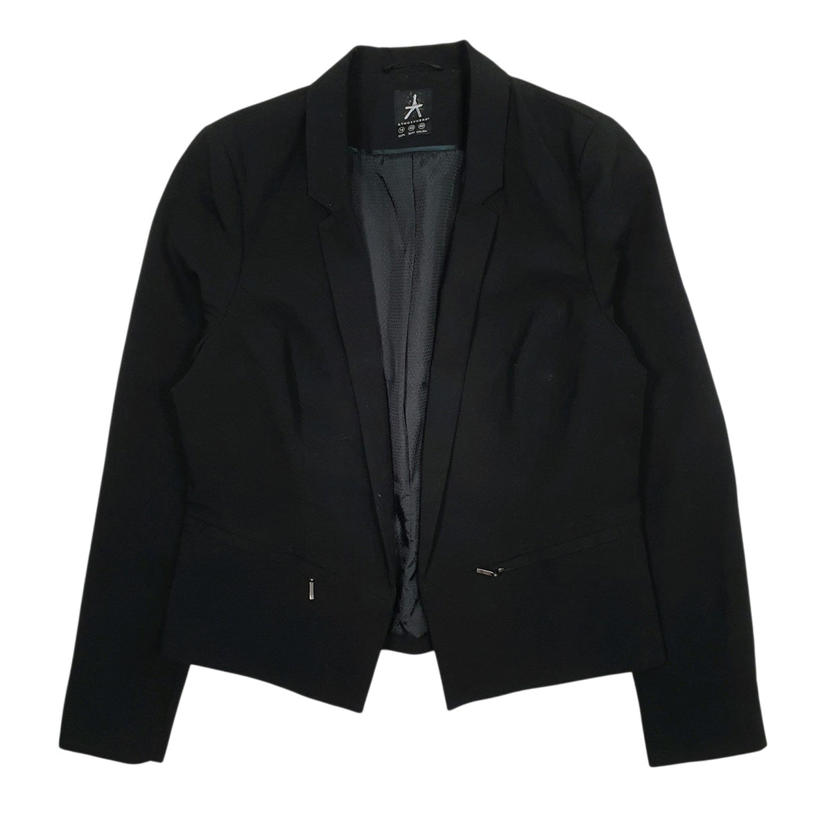 Womens Black Atmosphere   Coat