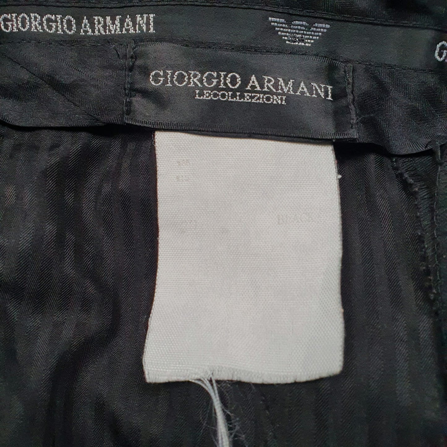 Womens Black Giorgio Armani   Trousers