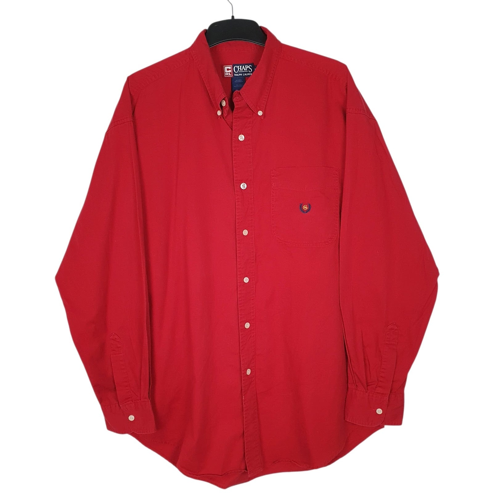 Mens Red Ralph Lauren Vintage 90s Long Sleeve Shirt