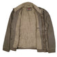 Mens Brown Levis Workwear Sherpa Lined Windbreaker  Coat