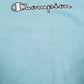 Womens Blue Champion Spellout Crewneck Jumper