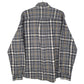 Mens Grey L.L.Bean Flannel  Shirt