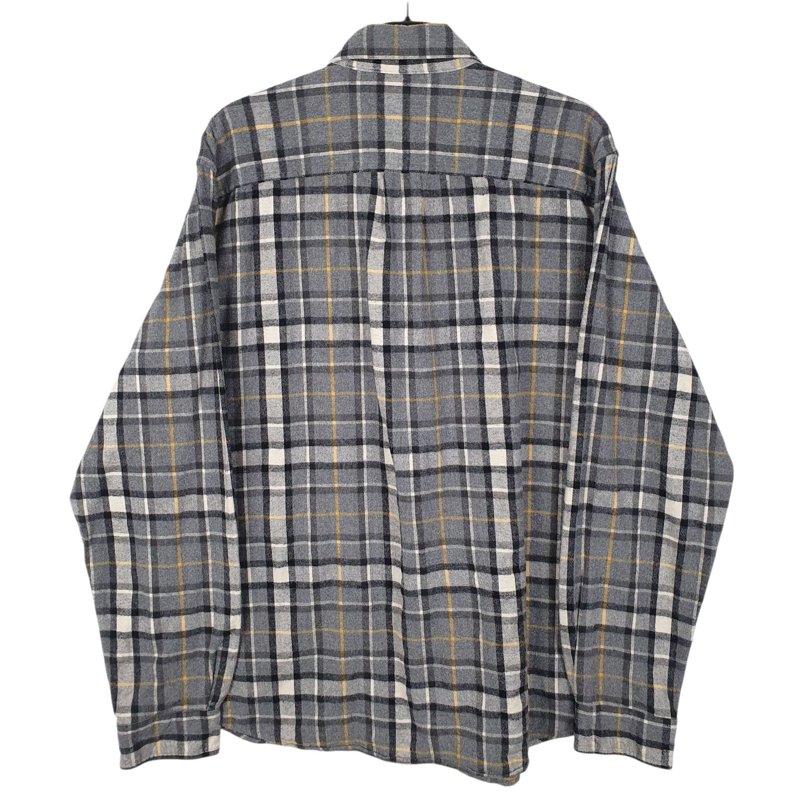 Mens Grey L.L.Bean Flannel  Shirt