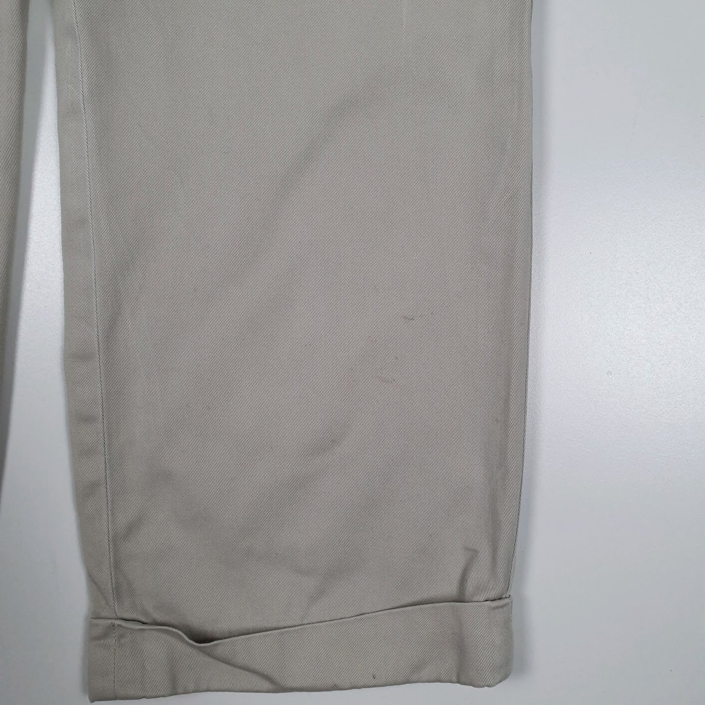 Mens Beige Polo Ralph Lauren Hammond Pant Pleated  Trousers