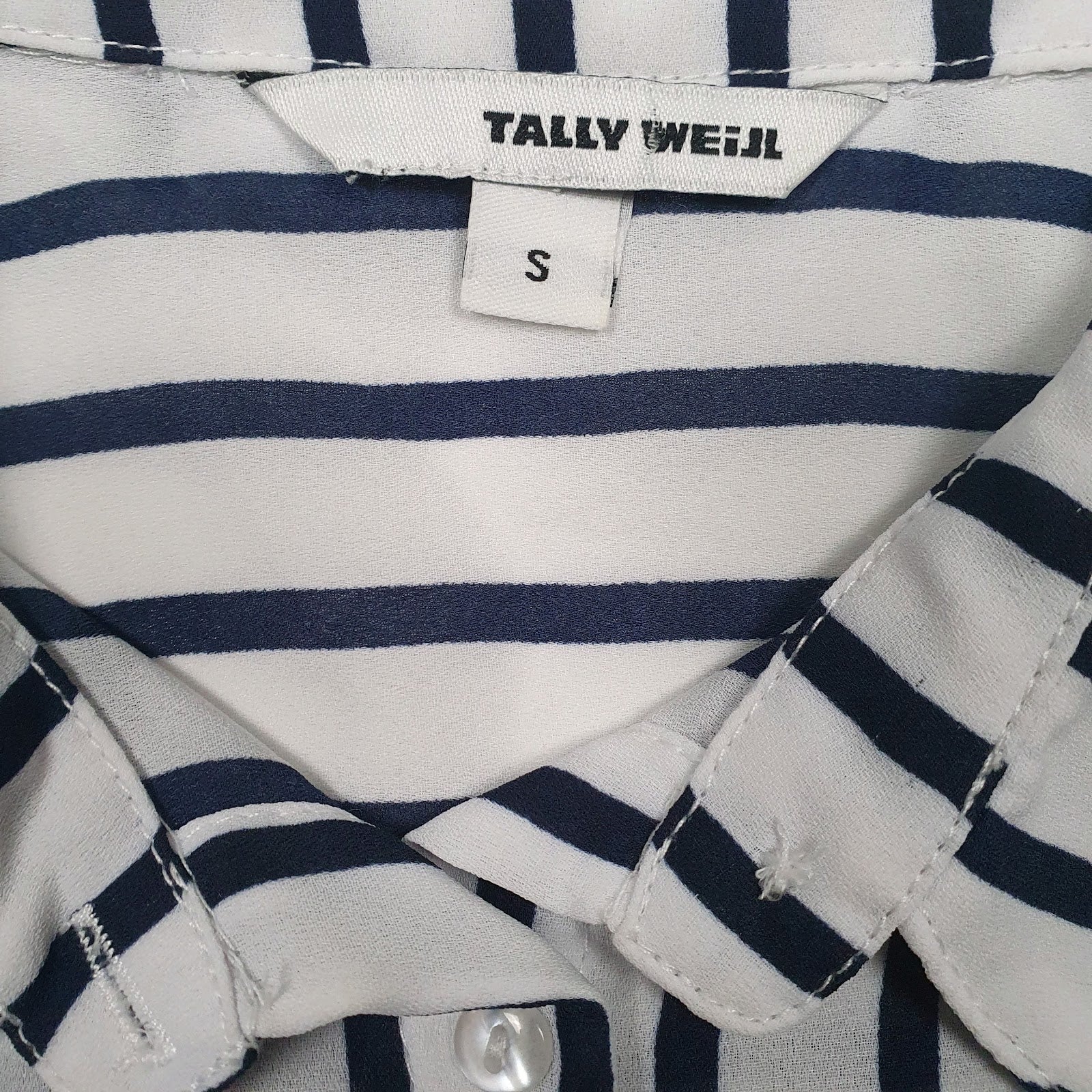Womens White Tally Weijl   Shirt