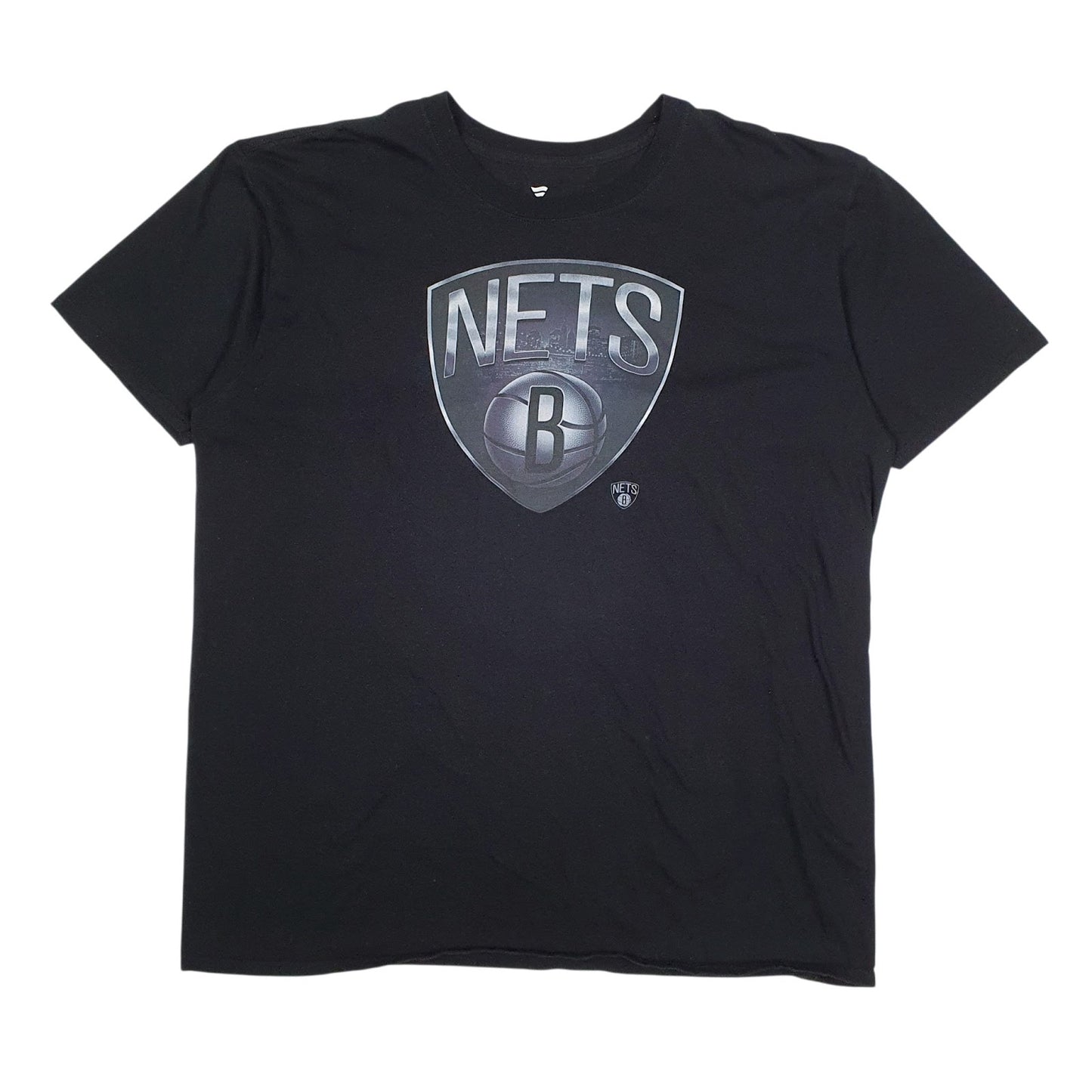 Mens Black Fanatics Brooklyn Nets NBA Basketball Atkinson Short Sleeve T Shirt