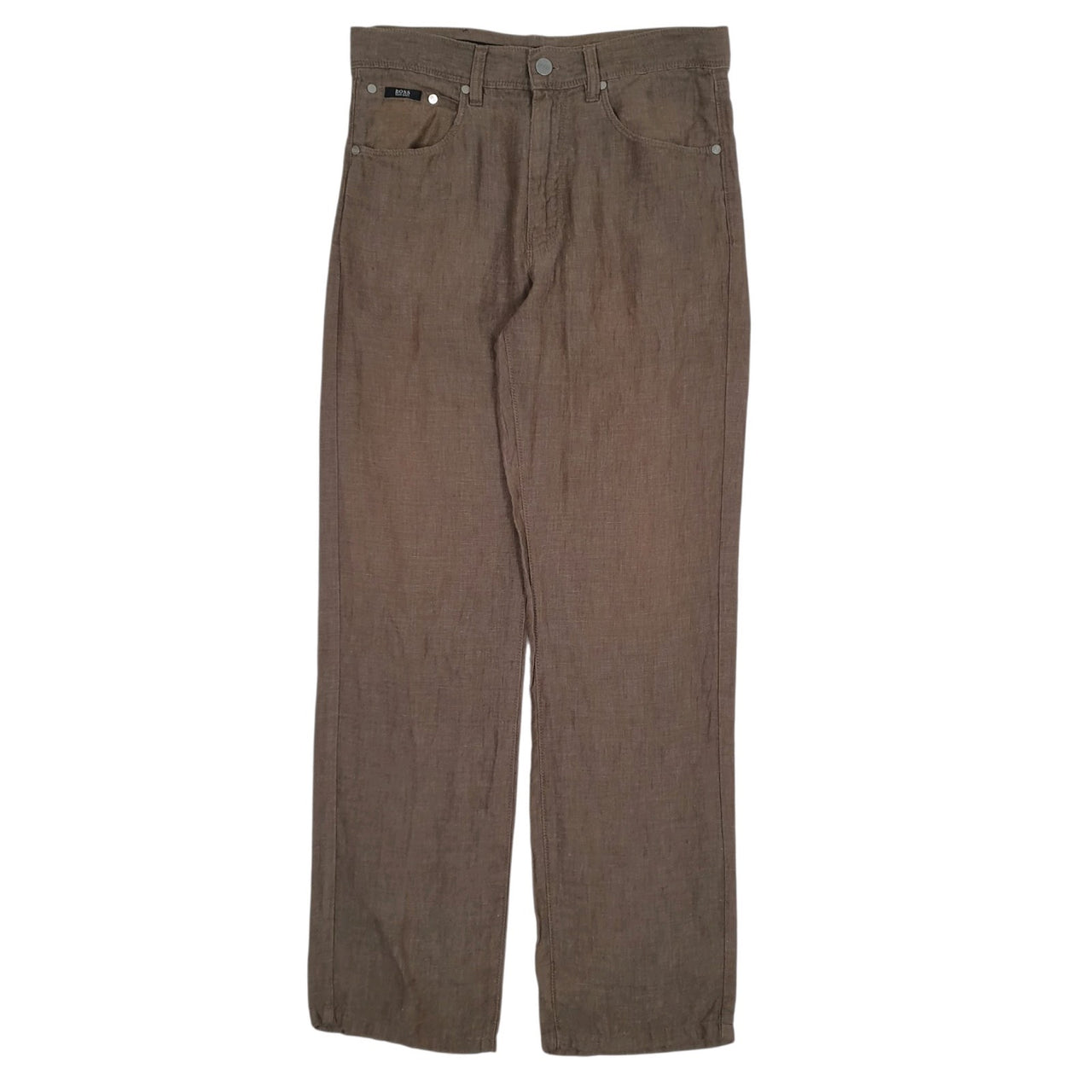 Mens Brown Hugo Boss  Chino Trousers