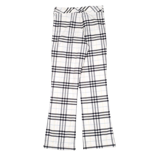 Womens White C.W.F   Trousers