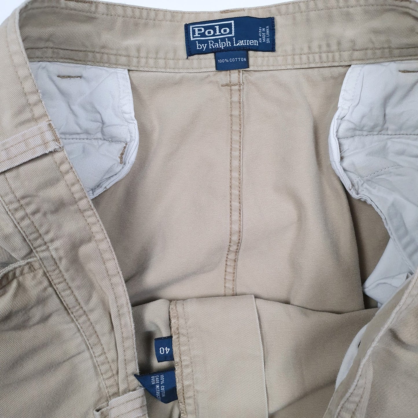 Mens Beige Polo Ralph Lauren   Shorts
