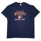 Mens Navy Fruit Of The Loom Midlands Warriors Bowling Short Sleeve T Shirt