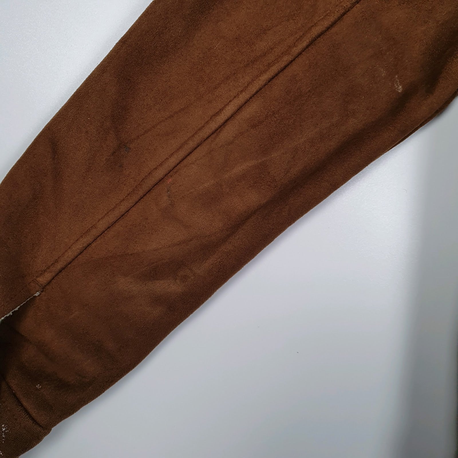 Mens Brown Levis Shearling Sherpa Lined  Coat