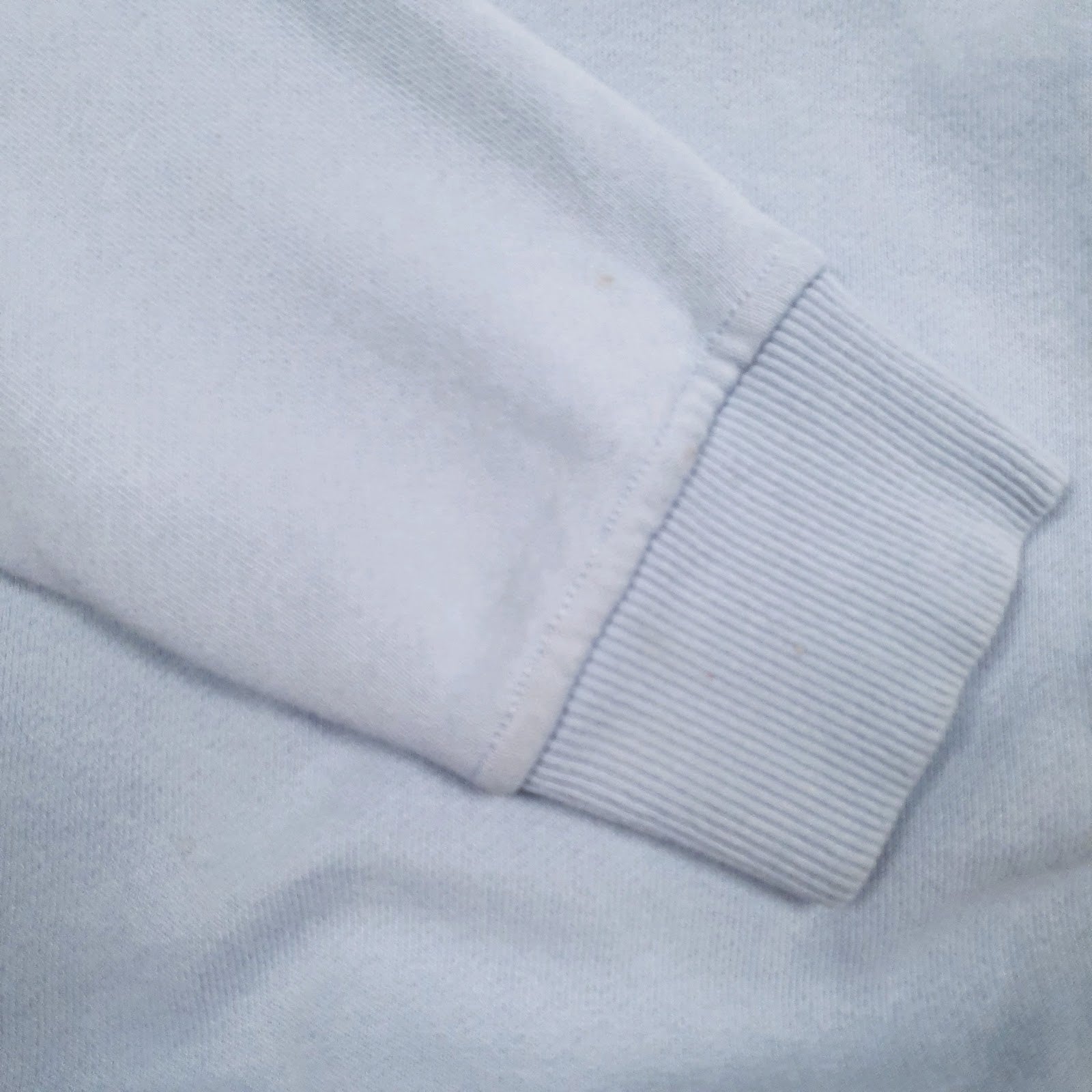 Womens Blue Fila Spellout Crewneck Jumper